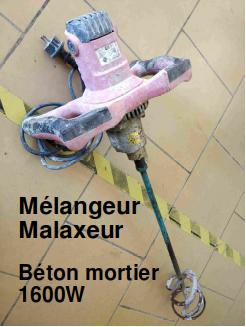 mélangeur malaxeur